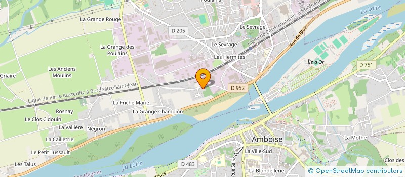 localisation de l'entreprise MONSIEUR CEDRIC LE GALL  NAZELLES-NEGRON