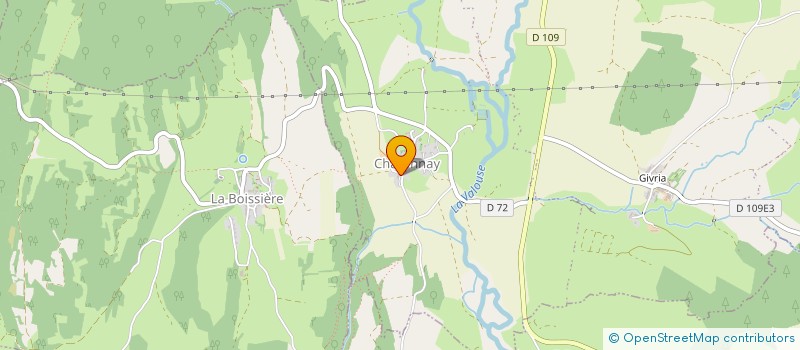 localisation de l'entreprise MONSIEUR CEDRIC LE GAY  LADOYE-SUR-SEILLE