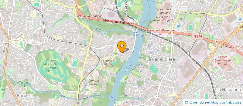 localisation de l'entreprise MONSIEUR CEDRIC LE HERISSE  NANTES