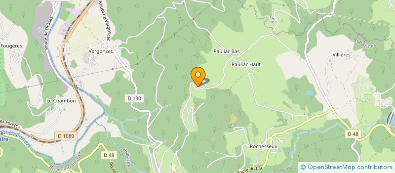 localisation de l'entreprise MONSIEUR CEDRIC LE MOAL  SERILHAC