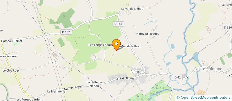 localisation de l'entreprise MONSIEUR CEDRIC LE MOAL  NEHOU