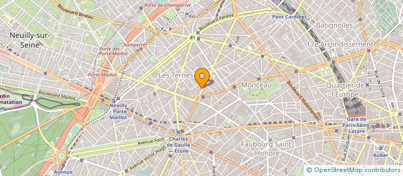 localisation de l'entreprise MONSIEUR CEDRIC LEBAR  PARIS