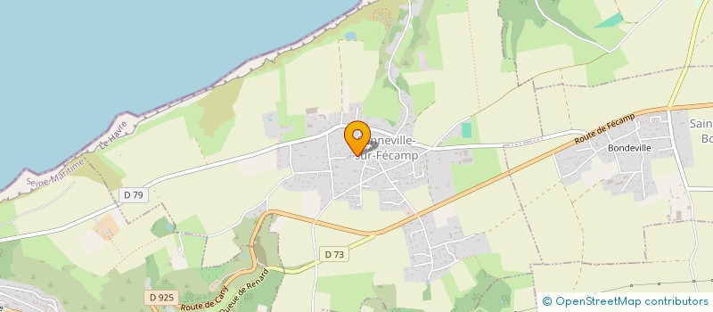 localisation de l'entreprise MONSIEUR CEDRIC LEBAS  SENNEVILLE-SUR-FECAMP