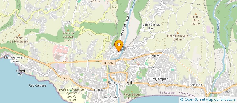 localisation de l'entreprise MONSIEUR CEDRIC LEBON  SAINT-JOSEPH