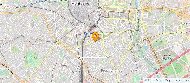 localisation de l'entreprise MONSIEUR CEDRIC LEBRUN à MONTPELLIER