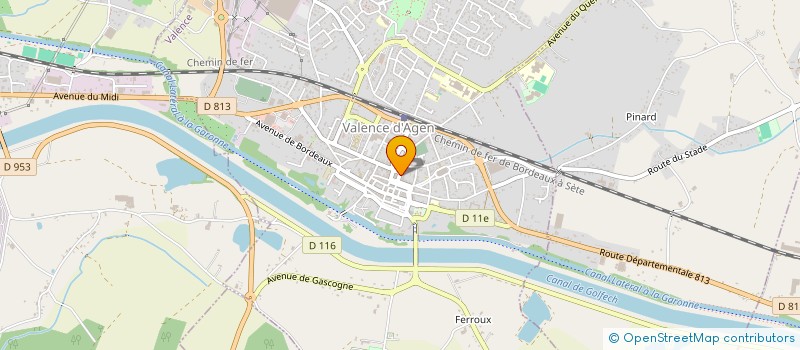 localisation de l'entreprise MONSIEUR CEDRIC LECARDONNEL à VALENCE