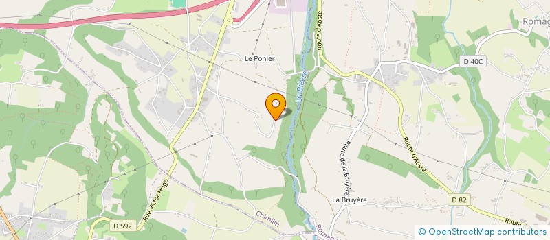 localisation de l'entreprise MONSIEUR CEDRIC LECARPENTIER  CHIMILIN