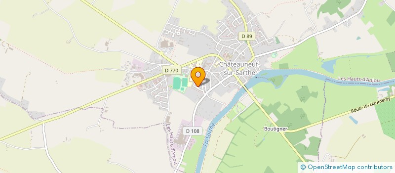 localisation de l'entreprise MONSIEUR CEDRIC LECLAIR à LES HAUTS-D'ANJOU