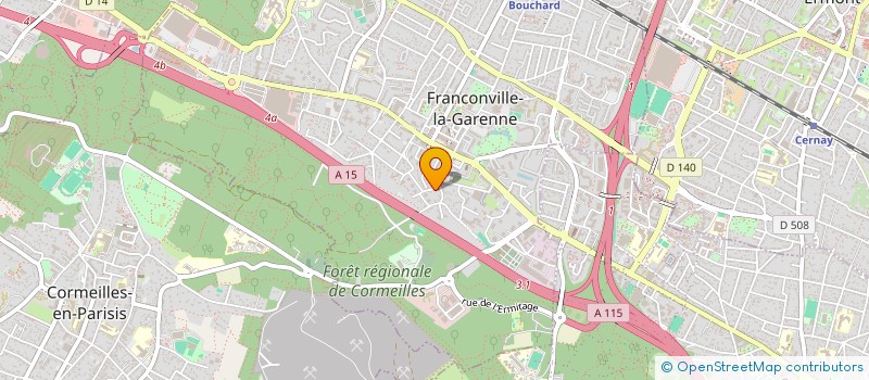 localisation de l'entreprise MONSIEUR CEDRIC LECOCQ à FRANCONVILLE