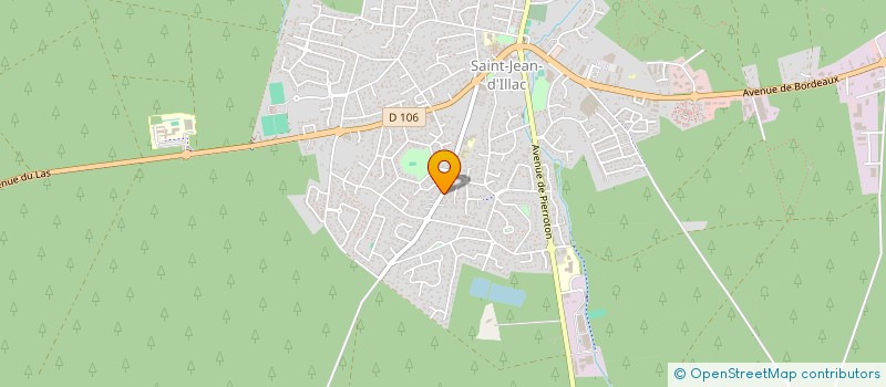 localisation de l'entreprise MONSIEUR CEDRIC LECOMPTE  SAINT-JEAN-D'ILLAC