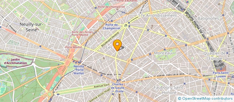 localisation de l'entreprise MONSIEUR CEDRIC LECOMTE-SWETCHINE  PARIS