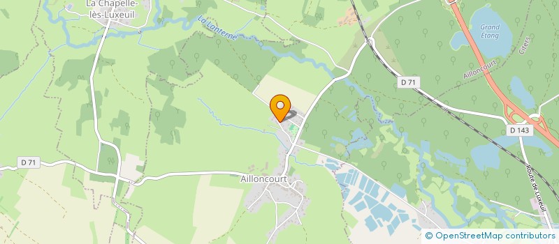 localisation de l'entreprise MONSIEUR CEDRIC LEDUC  SAINTE-MARIE-EN-CHAUX