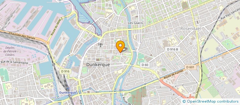 localisation de l'entreprise MONSIEUR CEDRIC LEFEBVRE à DUNKERQUE