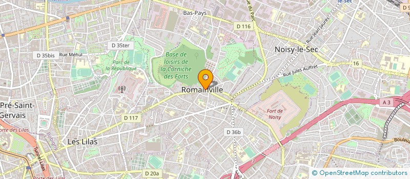 localisation de l'entreprise MONSIEUR CEDRIC LEGAY  ROMAINVILLE