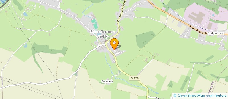 localisation de l'entreprise MONSIEUR CEDRIC LEGRAND  SAINT-GERMER-DE-FLY