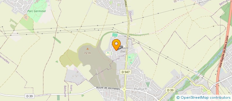 localisation de l'entreprise MONSIEUR CEDRIC LEGRAND  HAISNES