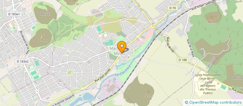 localisation de l'entreprise MONSIEUR CEDRIC LEGRAND  MARLES LES MINES