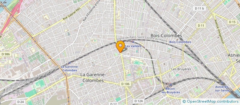 localisation de l'entreprise MONSIEUR CEDRIC LEHMANN à LA GARENNE-COLOMBES