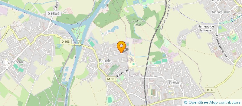 localisation de l'entreprise MONSIEUR CEDRIC LEMAIRE  BAUVIN