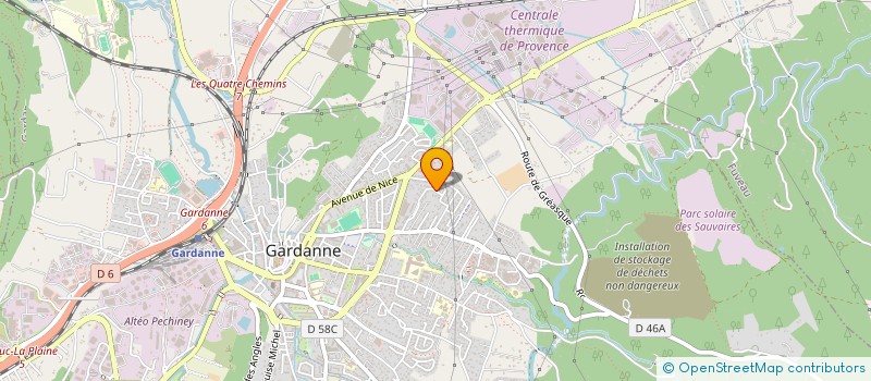 localisation de l'entreprise MONSIEUR CEDRIC LEMOIGNE à GARDANNE