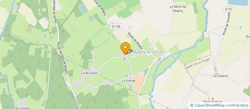 localisation de l'entreprise MONSIEUR CEDRIC LEMOINE  MEZIDON VALLEE D'AUGE