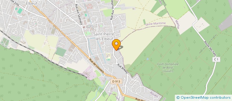 localisation de l'entreprise MONSIEUR CEDRIC LEMONNIER  SAINT-PIERRE-LES-ELBEUF