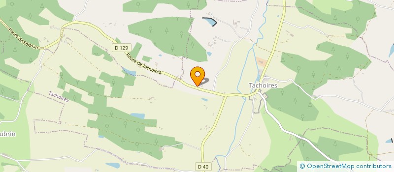 localisation de l'entreprise MONSIEUR CEDRIC LEPETIT  TACHOIRES