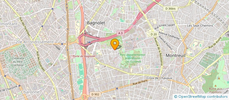 localisation de l'entreprise MONSIEUR CEDRIC LEQUILEUC  PARIS