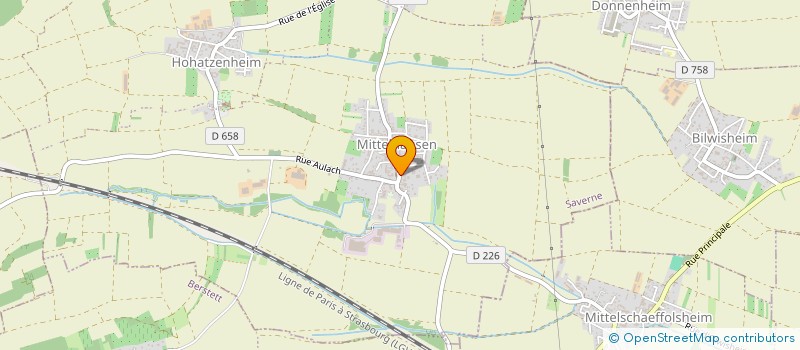 localisation de l'entreprise MONSIEUR CEDRIC LEROUX  MITTELSCHAEFFOLSHEIM