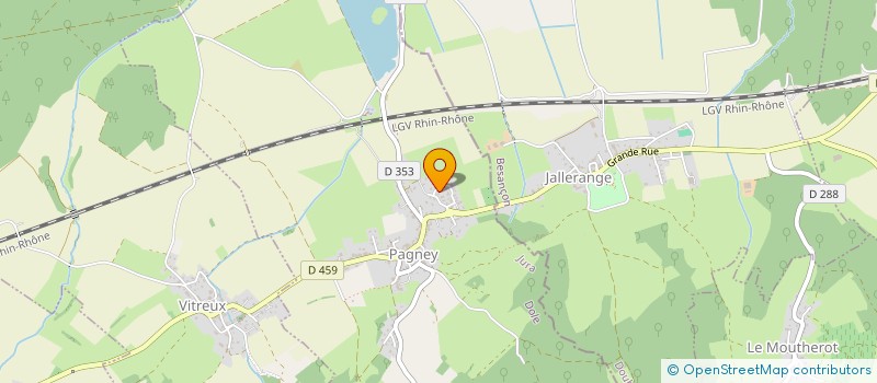 localisation de l'entreprise MONSIEUR CEDRIC LEROY  PAGNEY