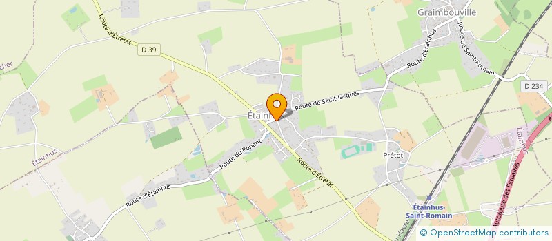 localisation de l'entreprise MONSIEUR CEDRIC LESUEUR à SAINT-ROMAIN-DE-COLBOSC