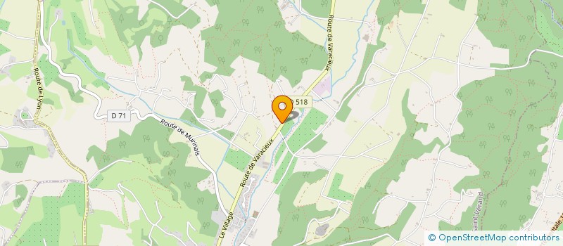 localisation de l'entreprise MONSIEUR CEDRIC LETI  SAINT-VERAND