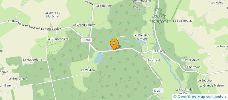 localisation de l'entreprise MONSIEUR CEDRIC LEVASSEUR à SAINT-LANGIS-LES-MORTAGNE