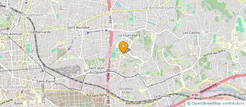 localisation de l'entreprise MONSIEUR CEDRIC LEVERINO à MARSEILLE