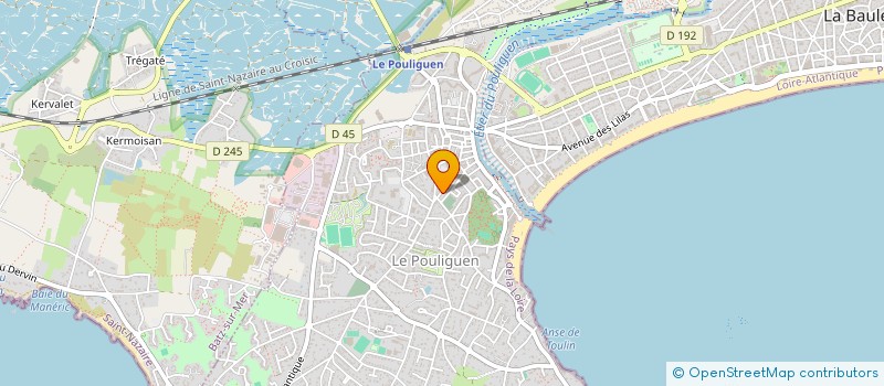 localisation de l'entreprise MONSIEUR CEDRIC LEVITTE PETITFRERE à LE POULIGUEN