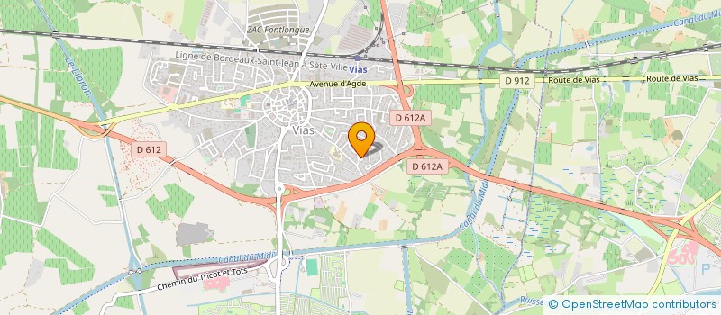 localisation de l'entreprise MONSIEUR CEDRIC LIHS  VIAS