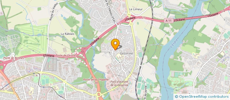 localisation de l'entreprise MONSIEUR CEDRIC LINDER à LA CHAPELLE-SUR-ERDRE