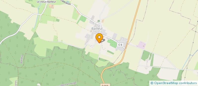 localisation de l'entreprise MONSIEUR CEDRIC LOISEL à GOUFFERN EN AUGE