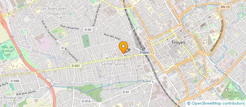 localisation de l'entreprise MONSIEUR CEDRIC LOISON  SAINTE-SAVINE