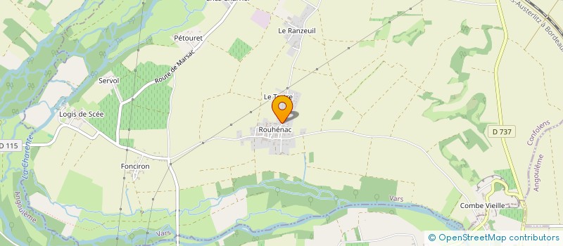 localisation de l'entreprise MONSIEUR CEDRIC LOIZEAU à VARS
