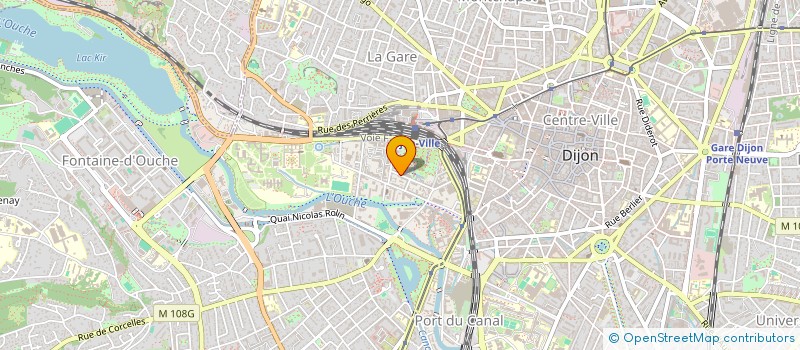 localisation de l'entreprise MONSIEUR CEDRIC LONGET  DIJON