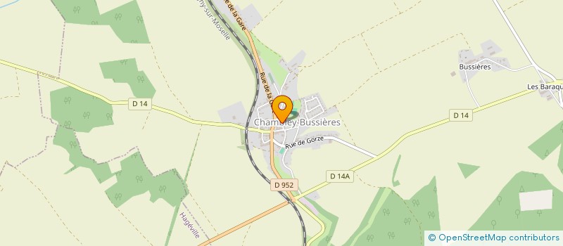 localisation de l'entreprise MONSIEUR CEDRIC LOPIN  CHAMBLEY-BUSSIERES