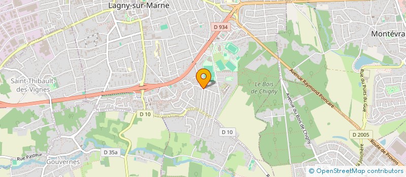 localisation de l'entreprise MONSIEUR CEDRIC LORENZO  LAGNY-SUR-MARNE