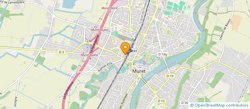 localisation de l'entreprise MONSIEUR CEDRIC LOUIS  MURET