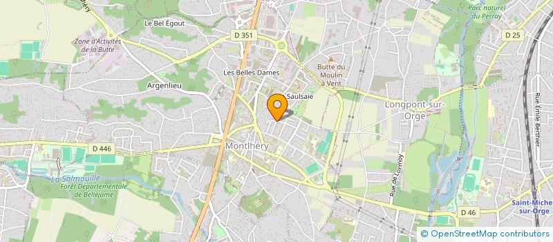 localisation de l'entreprise MONSIEUR CEDRIC LOUPEC  MONTLHERY