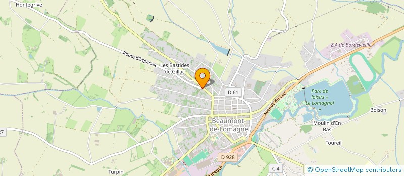 localisation de l'entreprise MONSIEUR CEDRIC LOVATO à BEAUMONT-DE-LOMAGNE