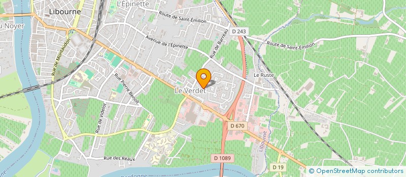 localisation de l'entreprise MONSIEUR CEDRIC LOY à LIBOURNE