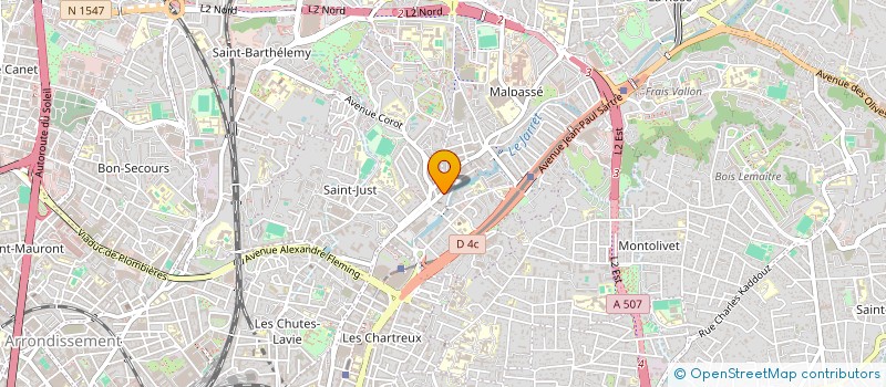 localisation de l'entreprise MONSIEUR CEDRIC LOZANO à MARSEILLE
