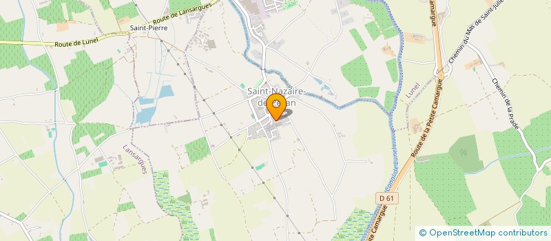 localisation de l'entreprise MONSIEUR CEDRIC MABILLE  SAINT-NAZAIRE-DE-PEZAN