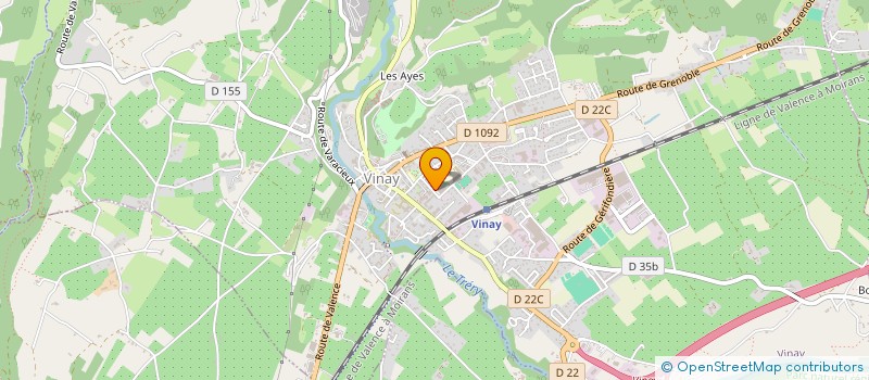 localisation de l'entreprise MONSIEUR CEDRIC MAILLOT  VINAY